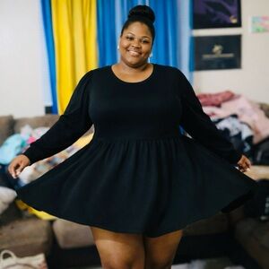 Torrid Black Mini Dress